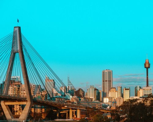 Sophisticated urban skyline in Australia representing premium city stay concepts